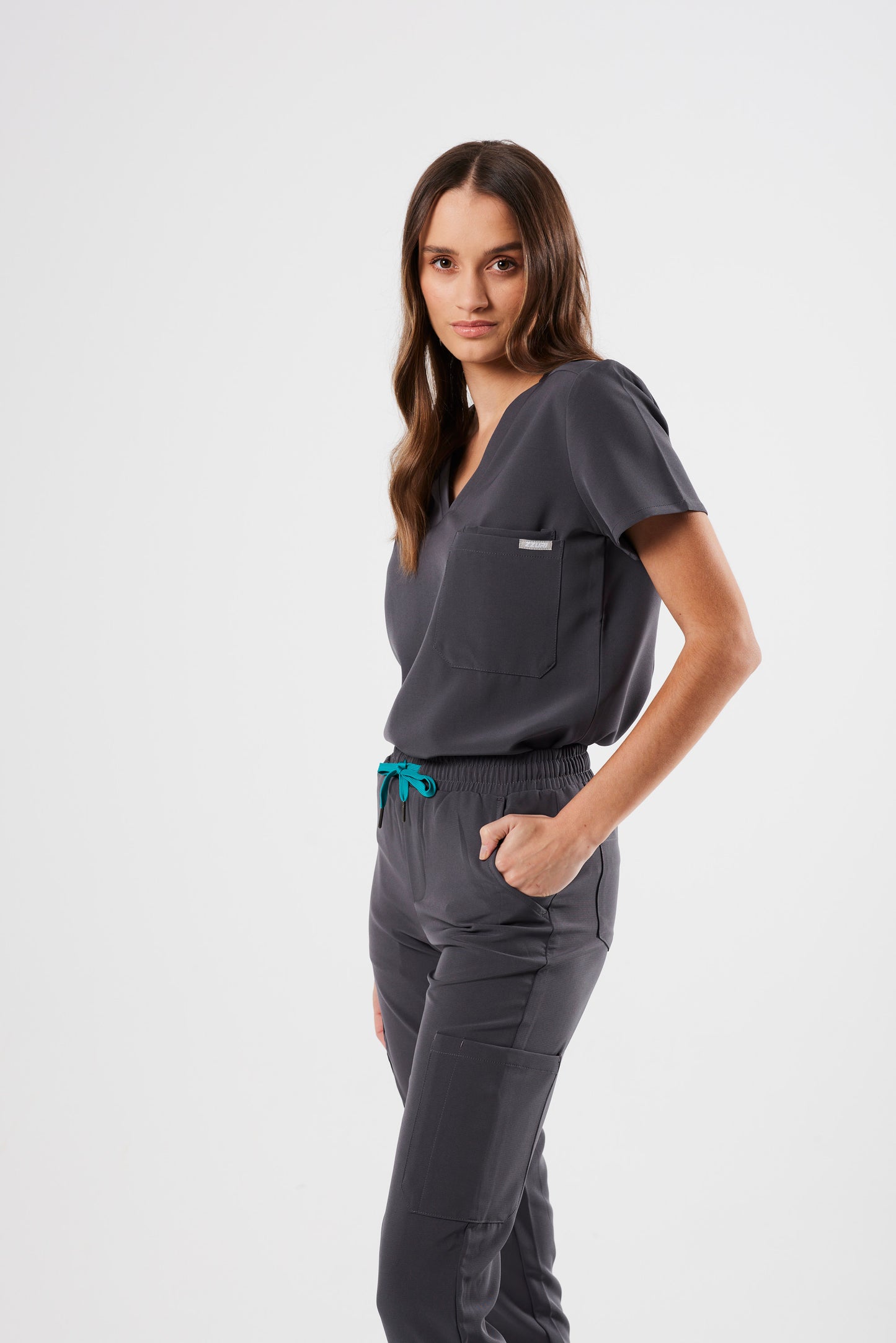 FLEX WOMEN'S JOGGER PANTS (PEWTER GREY)