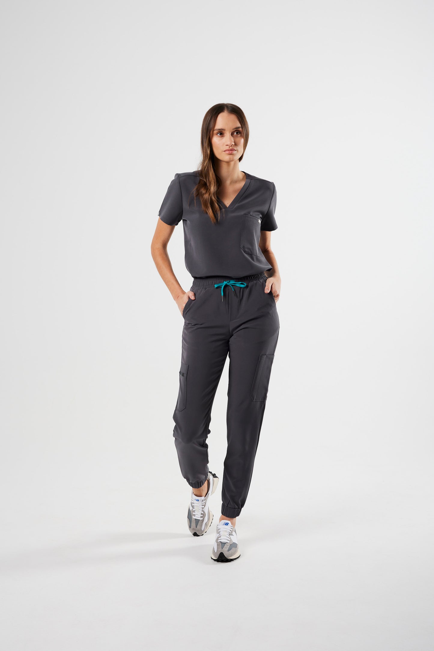 FLEX WOMEN'S JOGGER PANTS (PEWTER GREY)