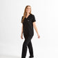 SUPER-SOFT CARGO WOMEN'S SCRUB PANTS (BLACK)