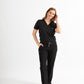 SUPER-SOFT CARGO WOMEN'S SCRUB PANTS (BLACK)