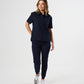 CLASSIC WOMEN'S JOGGER SCRUB PANTS (NAVY)