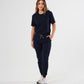 CLASSIC WOMEN'S JOGGER SCRUB PANTS (NAVY)